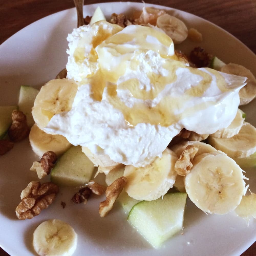 Manger avant le sport gouter sain