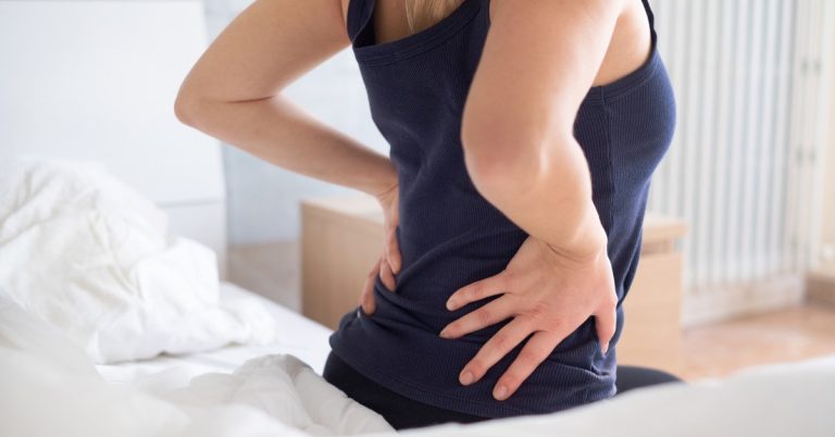 Douleurs musculaires en bas du dos